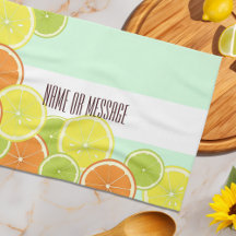 Tranches de fruits d'agrumes colorés modernes et é