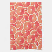 Linge De Cuisine Tranches de pamplemousse rose (Vertical)