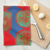 Linge De Cuisine Tranches de tomates (Quart Plié)