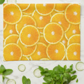Linge De Cuisine Tranches d'orange (Plié)