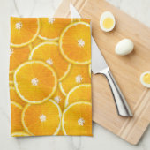 Linge De Cuisine Tranches d'orange (Quart Plié)