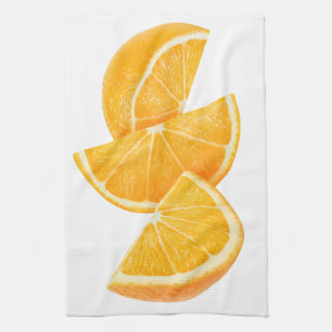 Linge De Cuisine Tranches orange