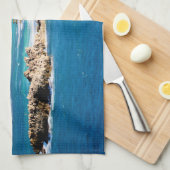 Linge De Cuisine Tranquil Island Paradise Labadee Haïti (Quart Plié)