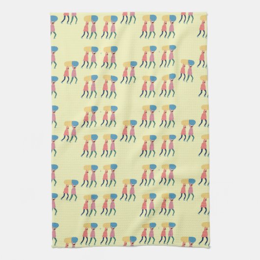 Linge De Cuisine Transport d'un motif de pilule (Vertical)