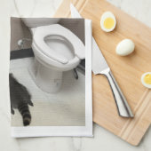 LINGE DE CUISINE TRASHED PANDA KITCHEN TOWEL (Quart Plié)