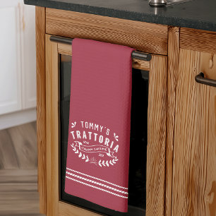 Linge De Cuisine Trattoria italienne personnalisée