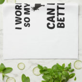 LINGE DE CUISINE TRAVAIL DE CHÈVRE MEILLEURE VIE (Plié)