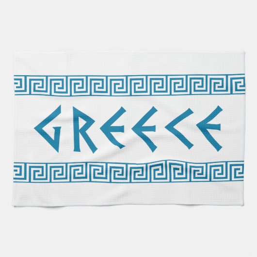 Linge De Cuisine trave de Grec de symbole de nom des textes de (Horizontal)