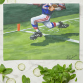 Linge De Cuisine Traverser la ligne d'objectif pour une touche (Plié)