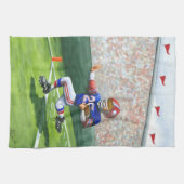 Linge De Cuisine Traverser la ligne d'objectif pour une touche (Horizontal)