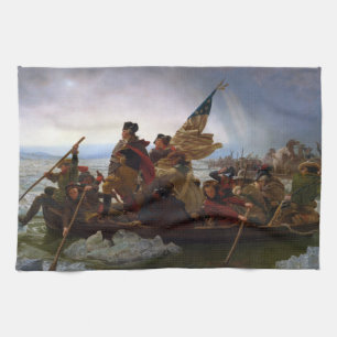 Linge De Cuisine Traverser le Delaware 1776 : général George Washin