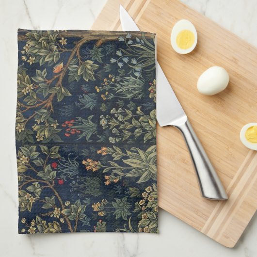 Linge De Cuisine Tree of Life (Quart Plié)