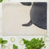 Linge De Cuisine Treeing Walker Coonhound Peinture - Art original (Plié)