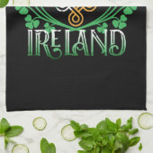 LINGE DE CUISINE TRÈFLE IRLANDE (Plié)