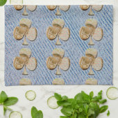 Linge De Cuisine Trèfle toile (Plié)
