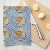 Linge De Cuisine Trèfle toile (Quart Plié)