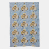 Linge De Cuisine Trèfle toile (Vertical)