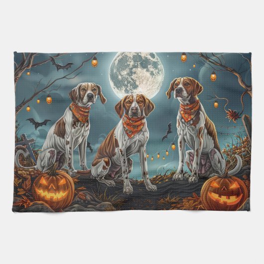 Linge De Cuisine Treking Walker Halloween Éffrayant (Horizontal)