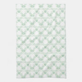 Linge De Cuisine Trellis bleu et vert Holly (Vertical)