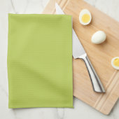 Linge De Cuisine Trendy Soft Chartreuse Kitchen Towel (Quart Plié)