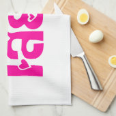 Linge De Cuisine Très désolé ♦ Sia Jai en thaï Script ♦ (Quart Plié)