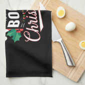 Linge De Cuisine Très Probable De Lire Un Livre À Noël (Quart Plié)