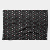 Linge De Cuisine Triangle noir UFO Motif moderne Abstrait (Horizontal)