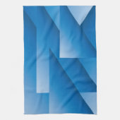 Linge De Cuisine Triangles bleus (Vertical)