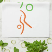 Linge De Cuisine Triathlon cool et design unique (Plié)