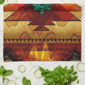 Linge De Cuisine Tribal amérindien du sud-ouest (Plié)