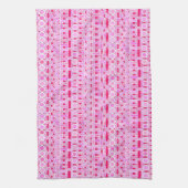 Linge De Cuisine Tribal Batik - tons roses (Vertical)