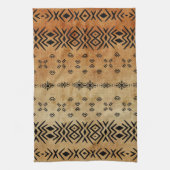 Linge De Cuisine Tribal Brown beige (Vertical)