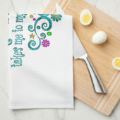 Linge De Cuisine Tricot heureux (Quart Plié)