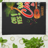 Linge De Cuisine Trini Noël est de Best on BLACK (Plié)