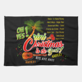 Linge De Cuisine Trini Noël est de Best on BLACK (Horizontal)