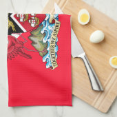 Linge De Cuisine Trinité-et-Tobago (Quart Plié)