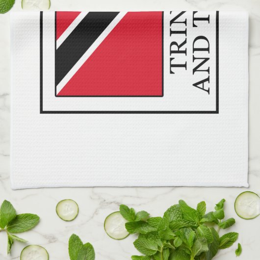 Linge De Cuisine Trinité-et-Tobago (Plié)