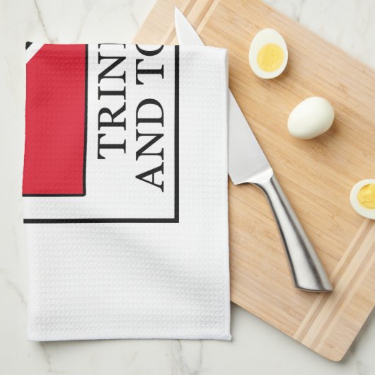 Linge De Cuisine Trinité-et-Tobago (Quart Plié)
