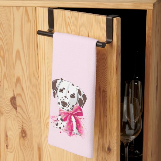 Linge De Cuisine Trio de dalmatiens (Pliage en tiers)