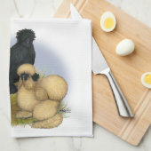 Linge De Cuisine Trio de Silkie (Quart Plié)