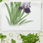 Linge De Cuisine Trio d'Iris (Plié)