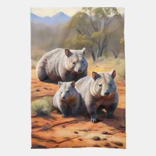 Linge De Cuisine Trio Extérieur : Wombat Wanderers,