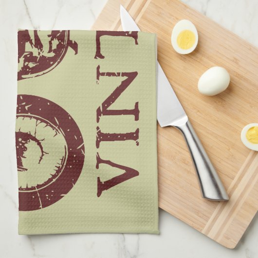 Linge De Cuisine Triomphe vintage (Quart Plié)