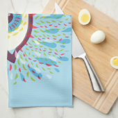 Linge De Cuisine Trippy Oye Psychedelic Art (Quart Plié)