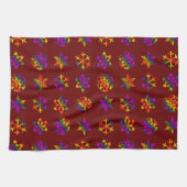 Linge De Cuisine Trippy Snowflakes (Horizontal)