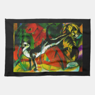 Linge De Cuisine Trois chats