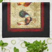 Linge De Cuisine Trois coqs (Plié)