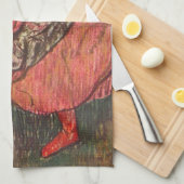 Linge De Cuisine Trois Danseurs russes par Edgar Degas (Quart Plié)