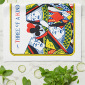 Linge De Cuisine Trois d'une sorte (Plié)