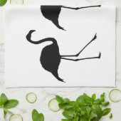 Linge De Cuisine Trois Flamants roses (Plié)